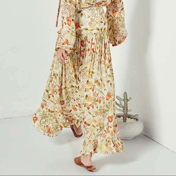 *SOLD* Spell and the gypsy yellow sayulita skirt - Picture 3 of 8